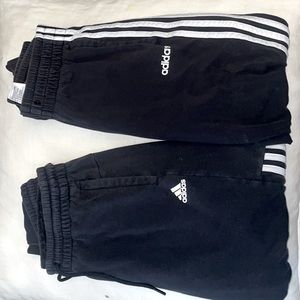 2 pairs of adidas sweats!